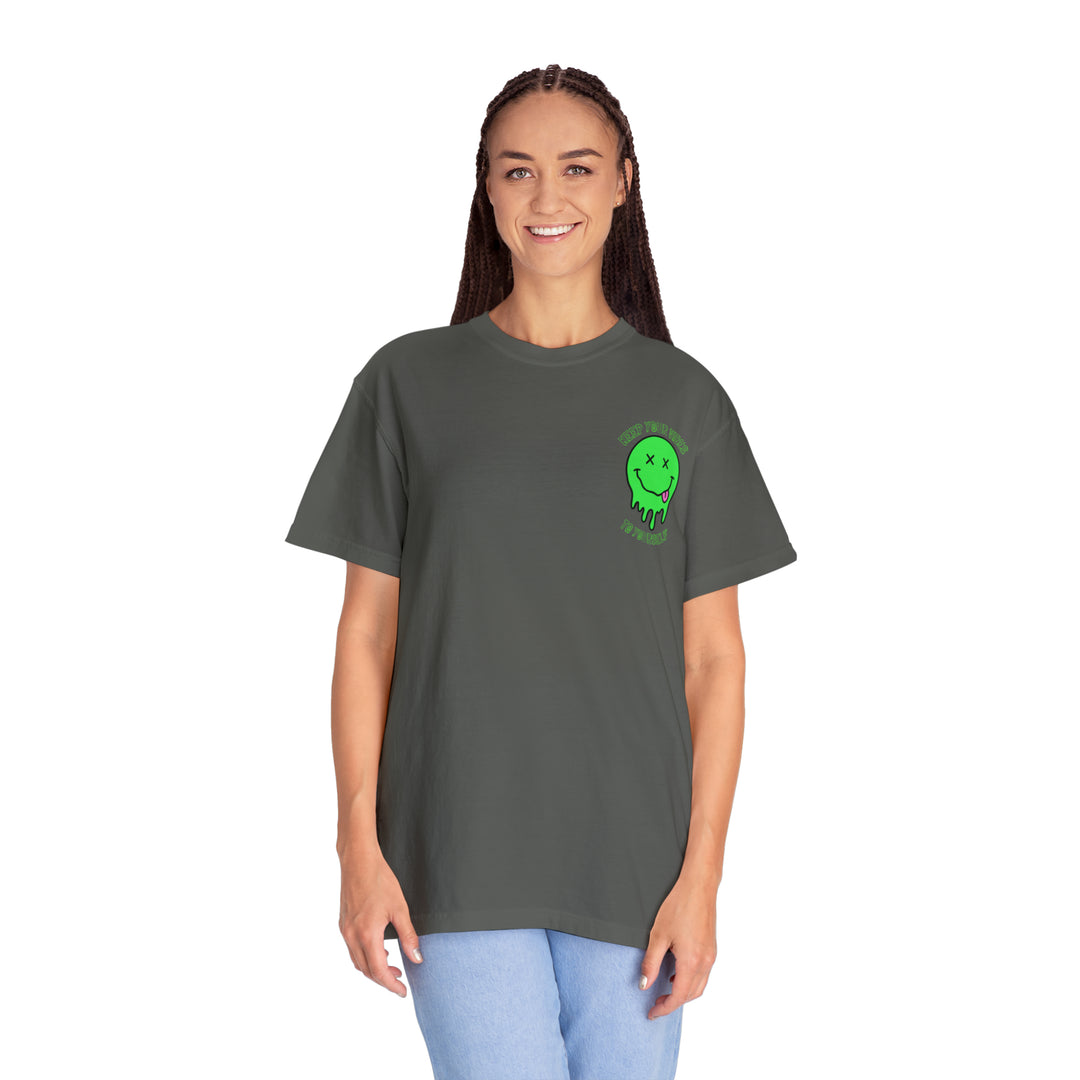 Keep Your Vibes To Yourself Tee-comfort colors 1717