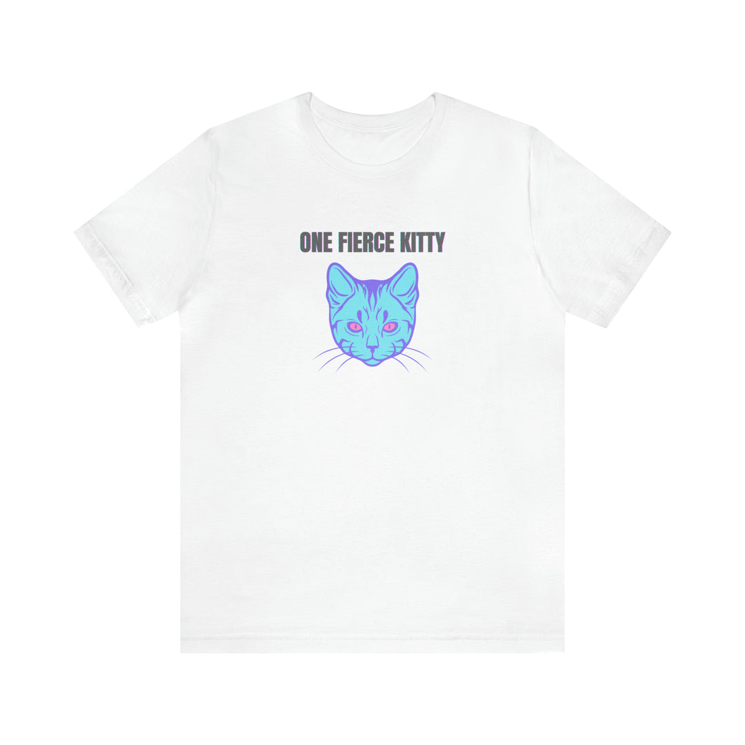 One Fierce Kitty Tee-bella + canvas 3001