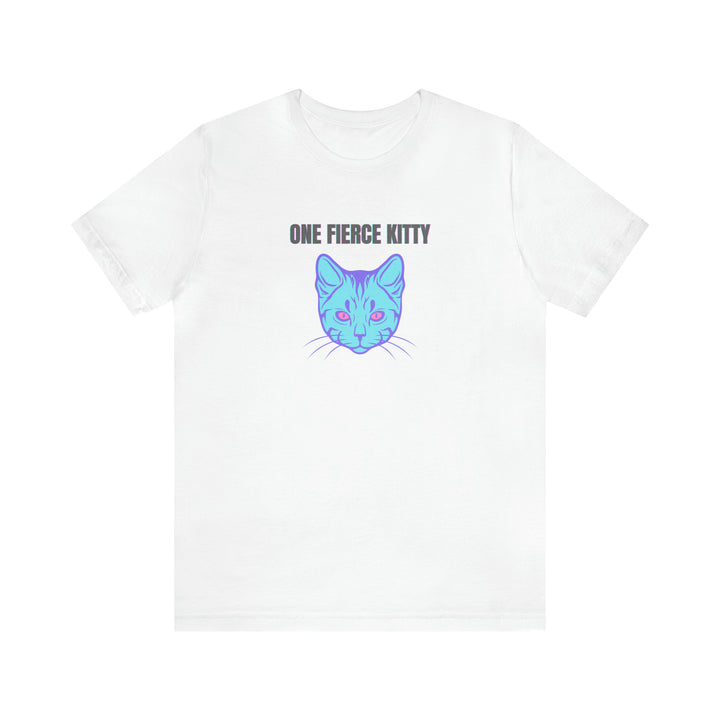 One Fierce Kitty Tee-bella + canvas 3001