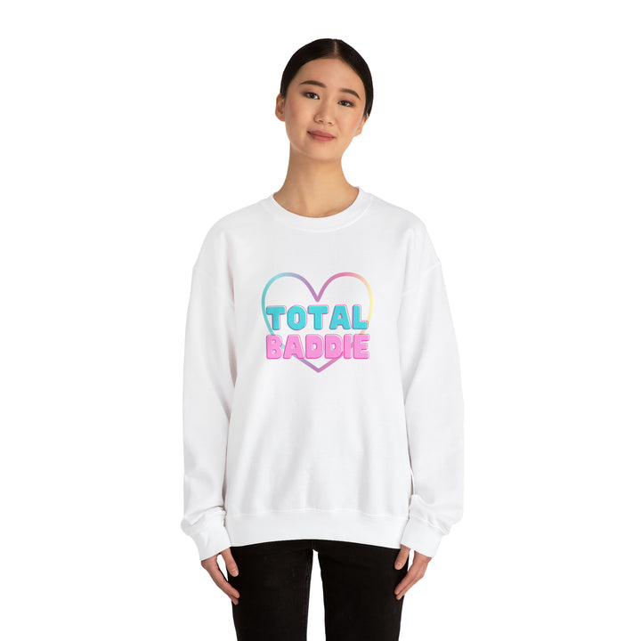 Total Baddie Sweatshirt-gildan 18000