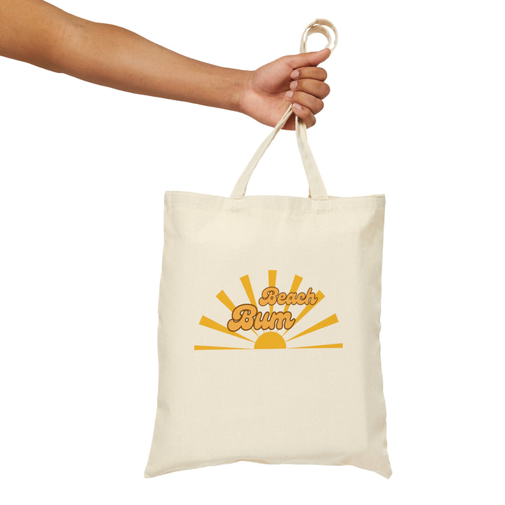 Beach Bum Canvas Tote Bag