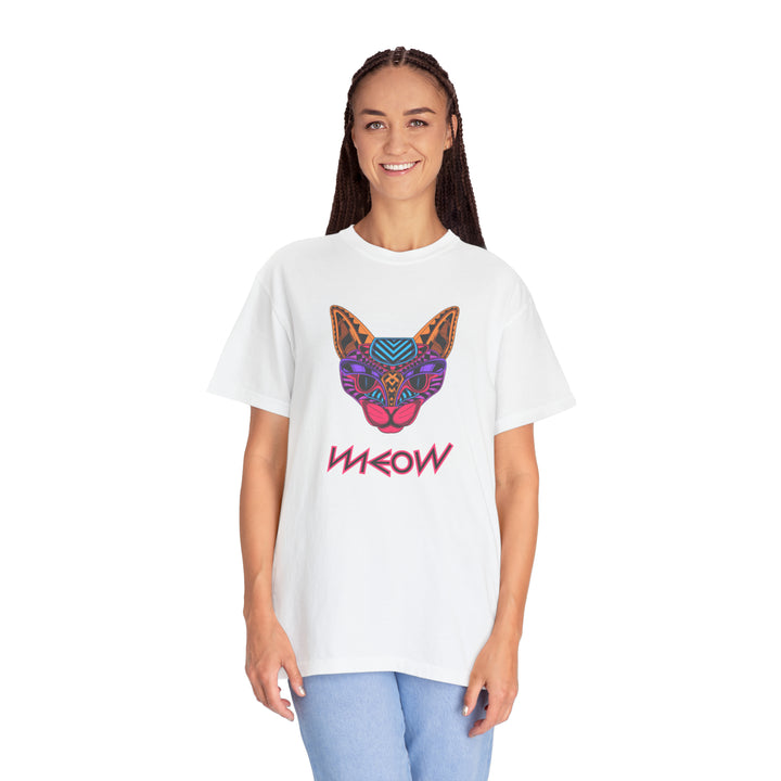 Meow Tee-comfort colors 1717