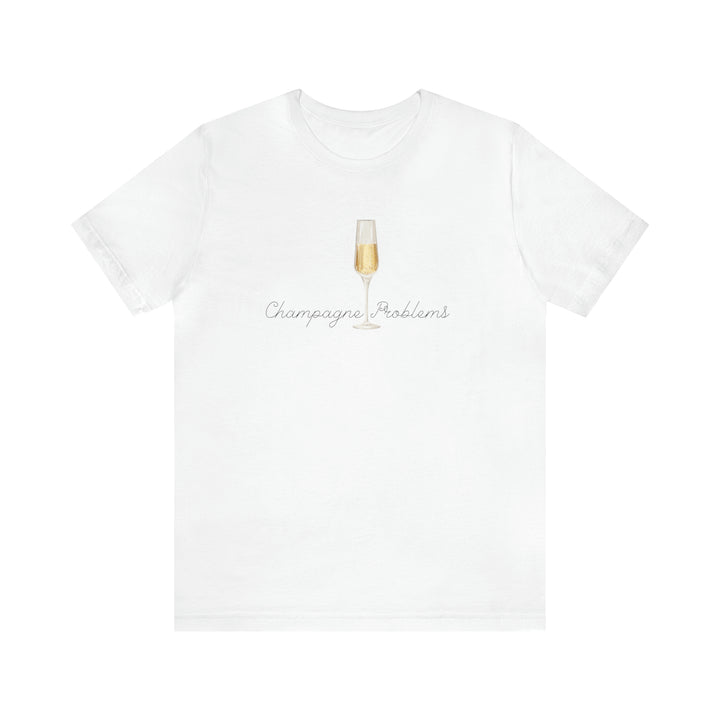 Champagne Problems Tee-bella + canvas 3001