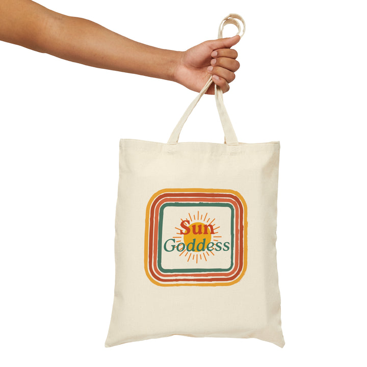 Sun Goddess Canvas Tote Bag