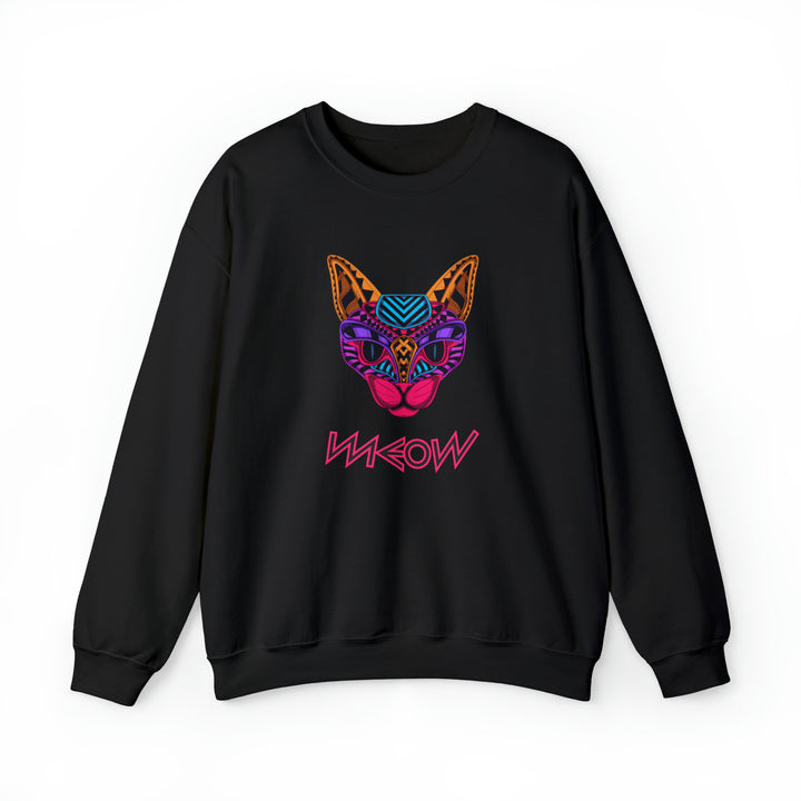 Meow Sweatshirt-gildan 18000