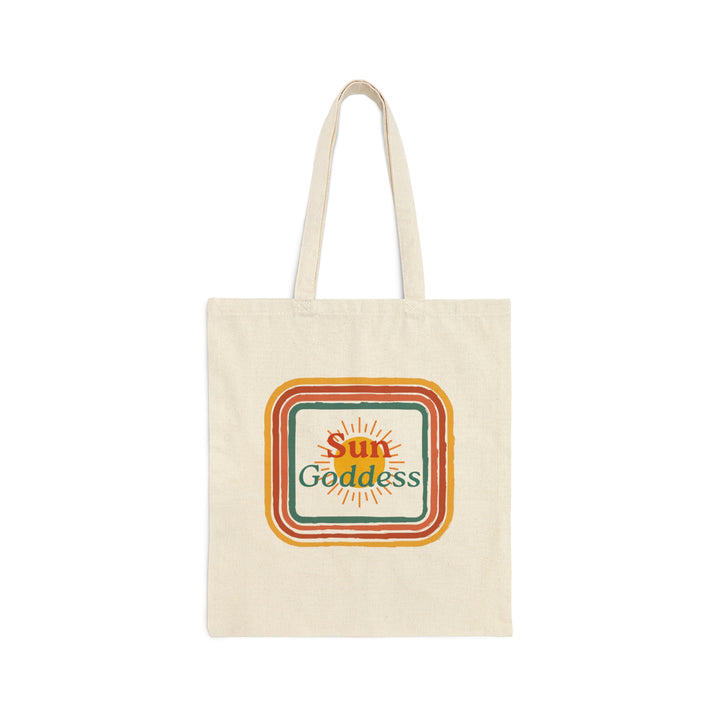 Sun Goddess Canvas Tote Bag