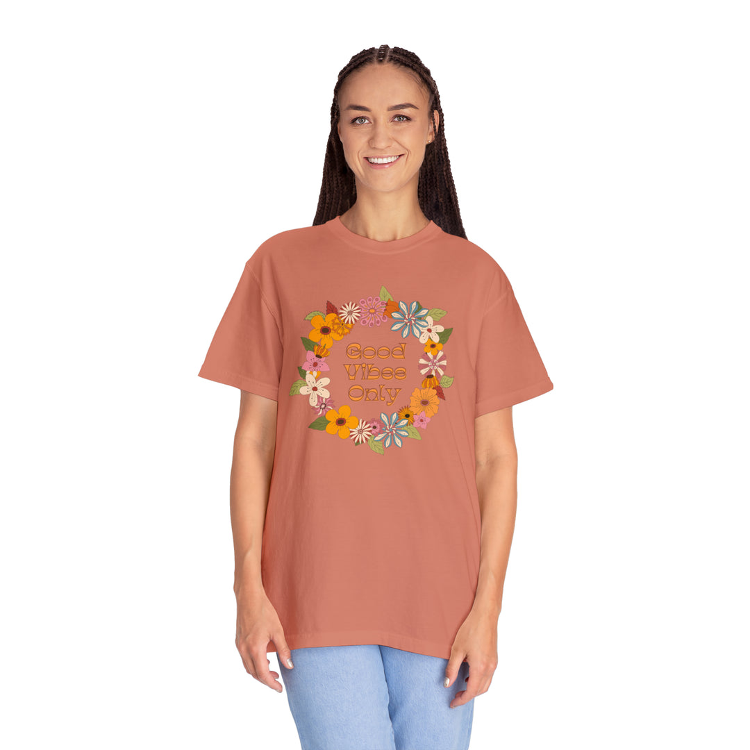 Good Vibes Flower Tee