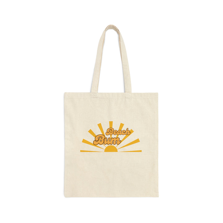 Beach Bum Canvas Tote Bag