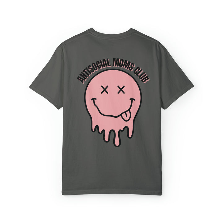 Antisocial Mom Club Tee-comfort colors 1717