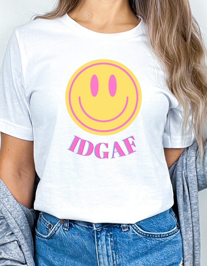 IDGAF Tee-bella + canvas 3001