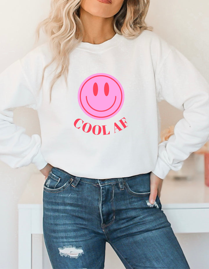 Cool AF Sweatshirt-gildan 18000